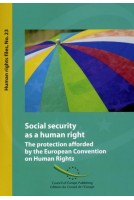 Social security as a human...