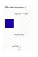 Les pouvoirs d'exception...