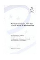 Politique criminelle et...